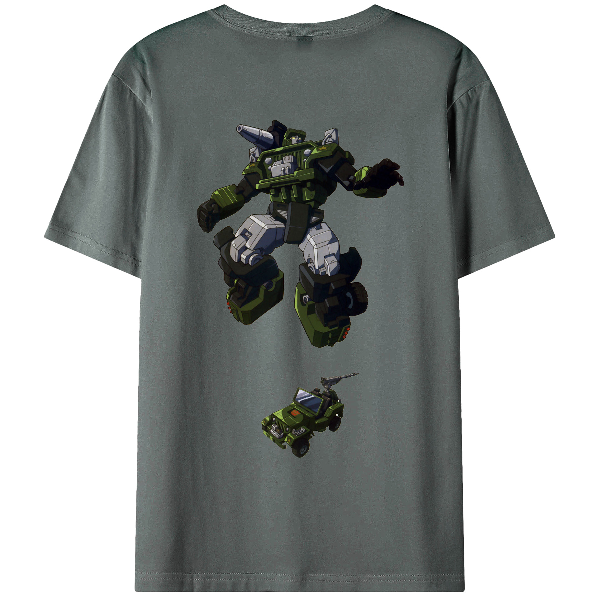 （画像用）  綿100％ メンズ半袖Tシャツ（バックプリント） 通気性